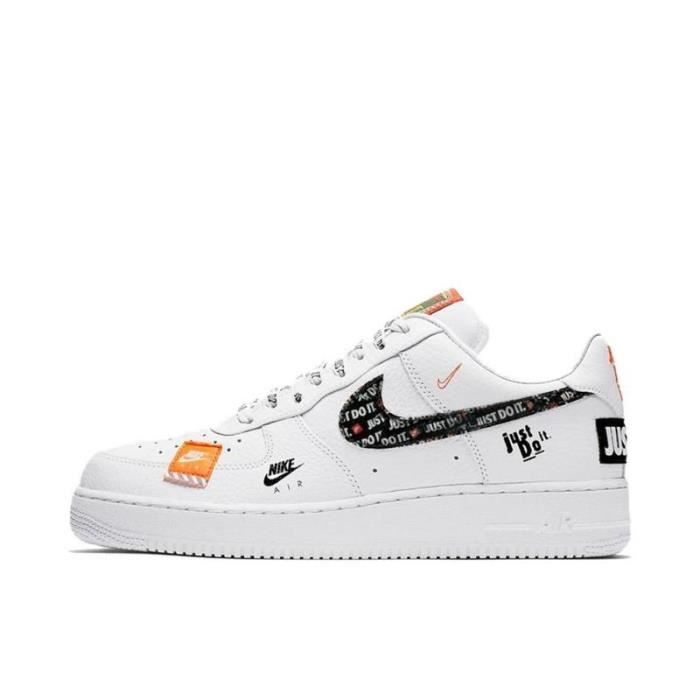 Basket Nike Air Force 1 Low Just Do It Pack White-Black - Baskets ...