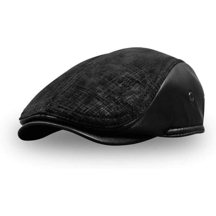 Beret Couleur Unie Vintage Gavroche Chapeau Octogonal Cap Mode Nouveau Simple Adulte Casquette Hommes Chapeaux Béret