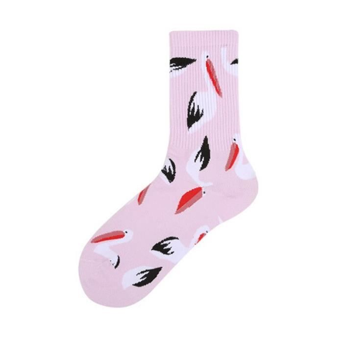 Chaussettes Confortables Décontractées En Coton Peigné Pour Femmes Et Filles,chaussettes