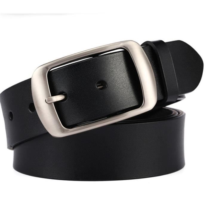 CEINTURE HOMME - Boucle ardillon classique élégante - noir GO™ Noir -  Cdiscount Prêt-à-Porter