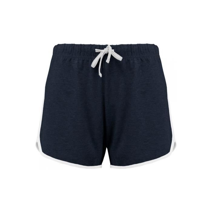 Short de sport femme - bleu marine/blanc - XS Short de sport femme - bleu marine/blanc - XS