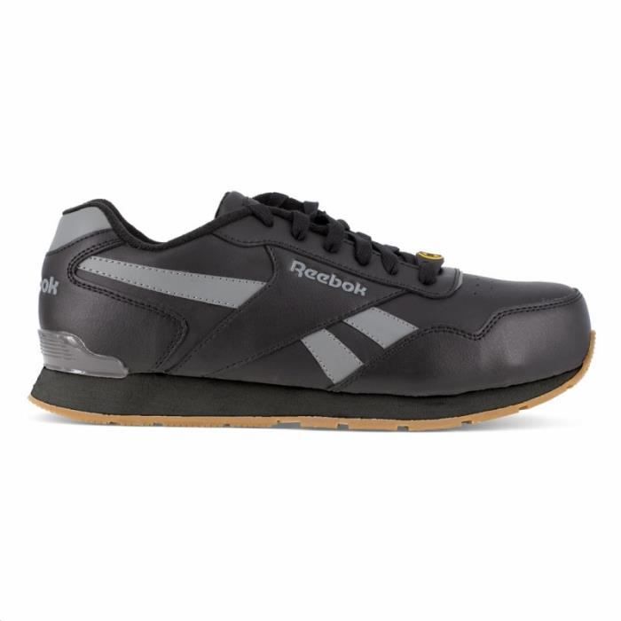 Reebok - Chaussures de sécurité basses noires en cuir résistant à l'eau ROYAL GLIDE S3 SRC