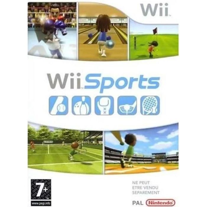 Jeu Wii Sports console nintendo Wii et Wii u
