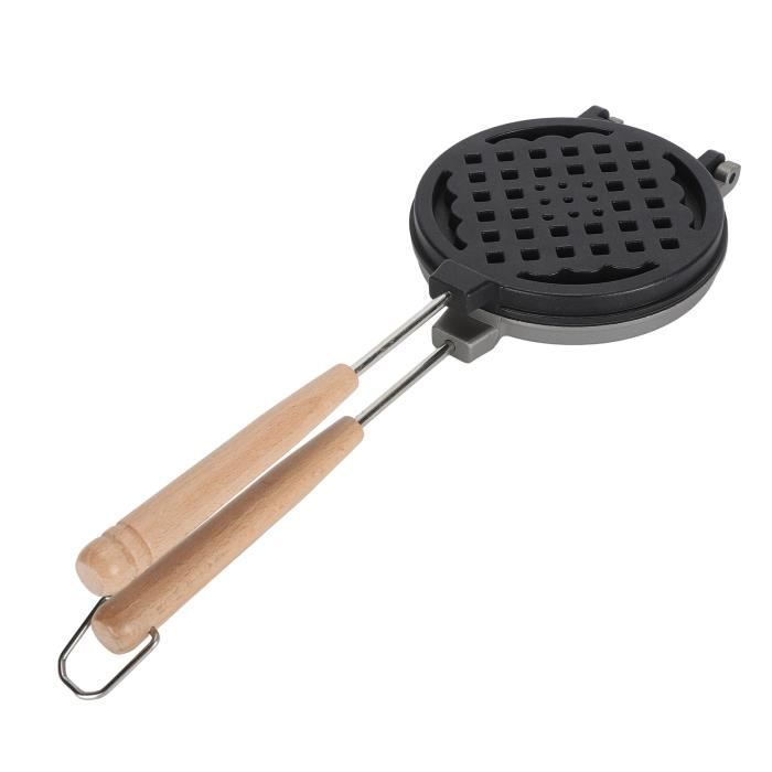 Gaufrier à Cornets Ejoyous - Alliage D'aluminium Antiadhésif, 38.5x17cm - Pour Crêpes Roulées, Gaufres Sur Gaz Gaufrier Facile Nettoyage Gaufrier à Cornets Ejoyous - Alliage D'aluminium Antiadhésif, 38.5x17cm - Pour Crêpes Roulées, Gaufres Sur Gaz Gaufrier Facile Nettoyage