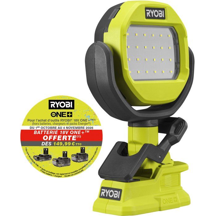Ryobi 900 lm - vue 3