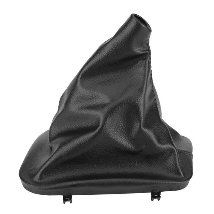 KUBYMOTO Pommeau De Levier De Vitesse Avec Soufflet Pour Benz Classe C W204 C204 2007-2013 Noir/gris Moka