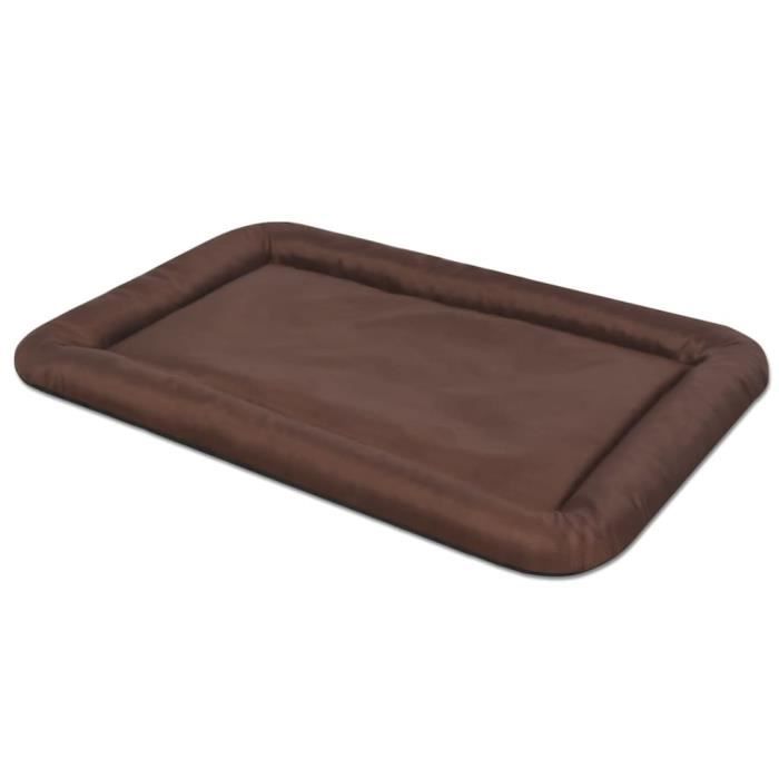 Meilleurs prix pour Matelas pour chiens - SALUTUYA - TJ4586 - Taille L - Marron - Tissu Oxford hydrofuge
