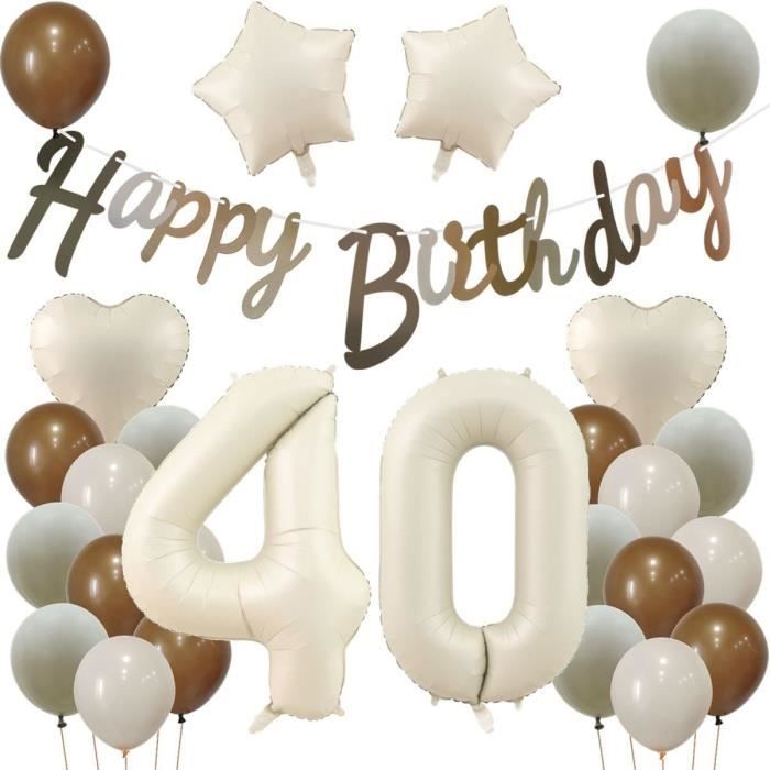 Decoration Anniversaire 40 Ans Femme, Ballons Anniversaire Femme, 40 ans femme a