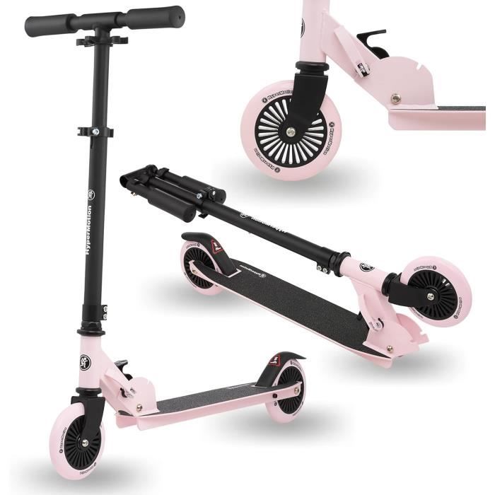 HyperMotion Trottinette pour Enfants + 8 Ans (Charge Max 50 Kg) - Trottinette de Ville pour Filles