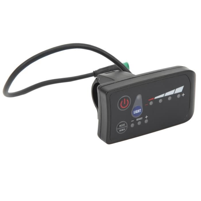Lumière de vélo évasée étanche 1750LM 3 LED affichage de