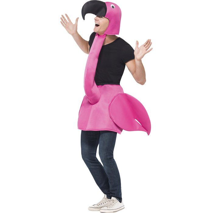 Déguisement flamant rose SMIFFY'S Taille M/L Costume