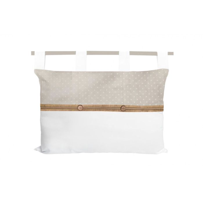 Tête de lit en coton 45X70 cm CANDICE, par Soleil d'Ocre