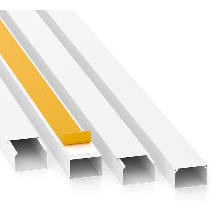 Goulottes de câblage rigides en PVC HTWD-PN-25X40 (184-10068