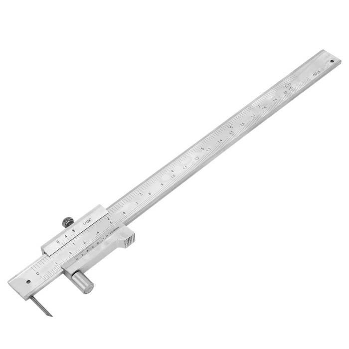 Pied à Coulisse En Laiton Vernier Caliper, Outil De Mesure Solid Copper