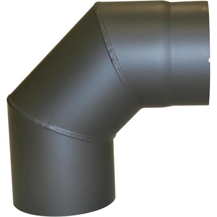 Coudé En Acier Inoxydable Pour Conduit De Cheminée - 80 Mm - Pour Poêle, Barbecue, Ventilation