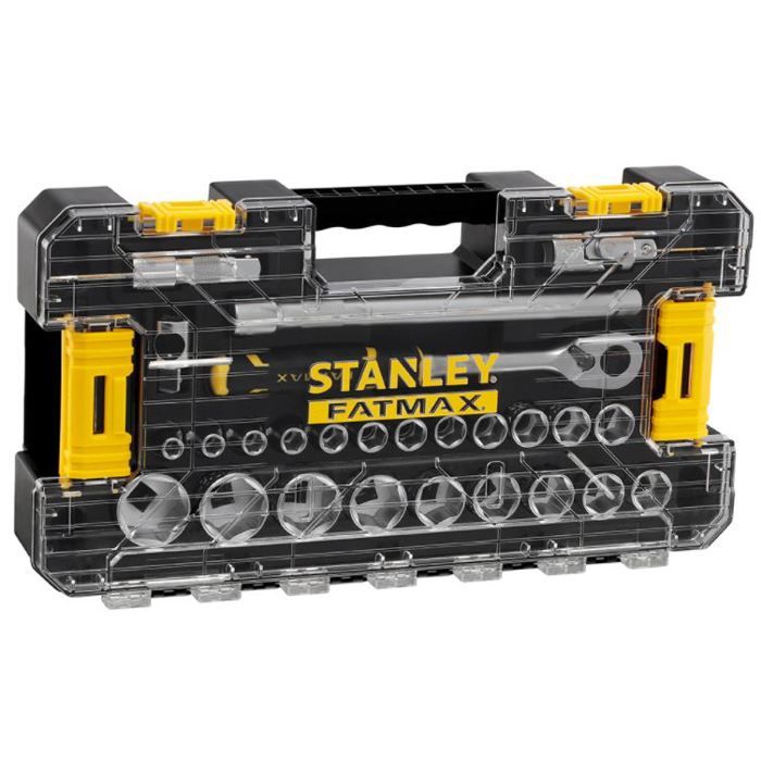 STANLEY Coffret de douilles Stakbox 12 FatMax Jeu de 26 pièces