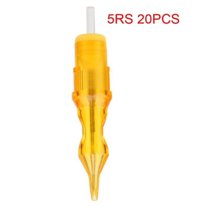 Drfeify Embout D'aiguille De Tatouage Jetable Ensemble De Pointes D