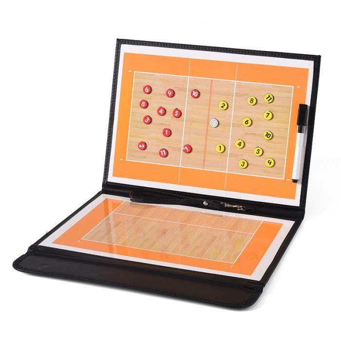 Rucanor Planche Tactique de Volleyball Bleu 36 x 47 cm