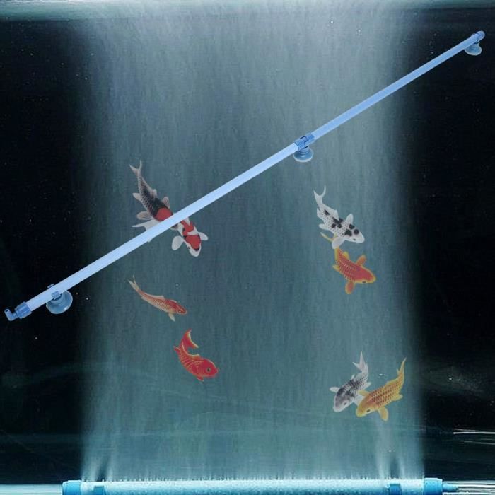 Barre à Bulles Double Tête Pour Aquarium - Tube Diffuseur D'oxygène Facile à Nettoyer