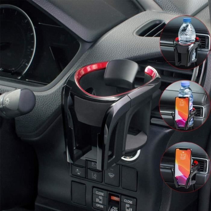 Support Voiture Universel Pour Smartphone/tablette - Fixation Porte-gobelet, Rotatif 360° - 8