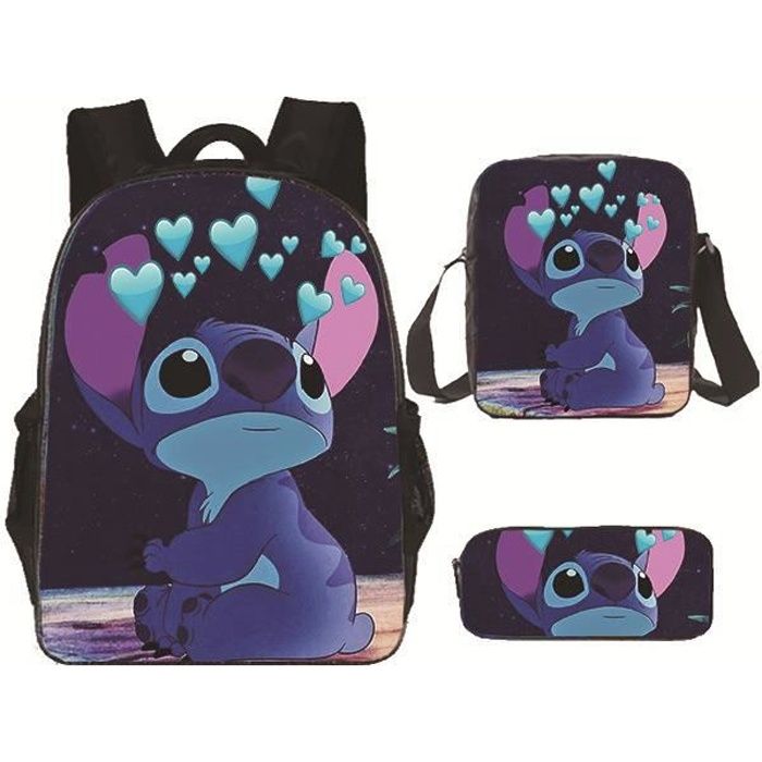 Ensemble 3 Pièces Sac à Dos + Lunch Box + Trousse Deadpool Pour Enfants - Neuf Avec étiquettes