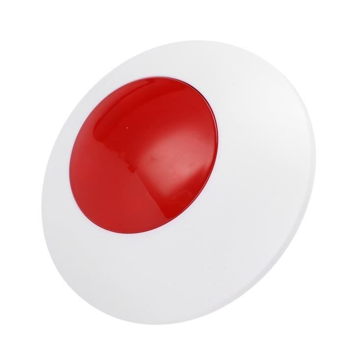 VBESTLIFE Sirène lumineuse sonore Système d'alarme sonore sans fil