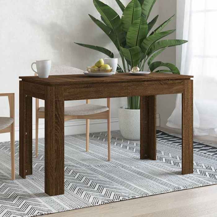 Vidaxl Table à dîner Chêne 120x60x76 cm