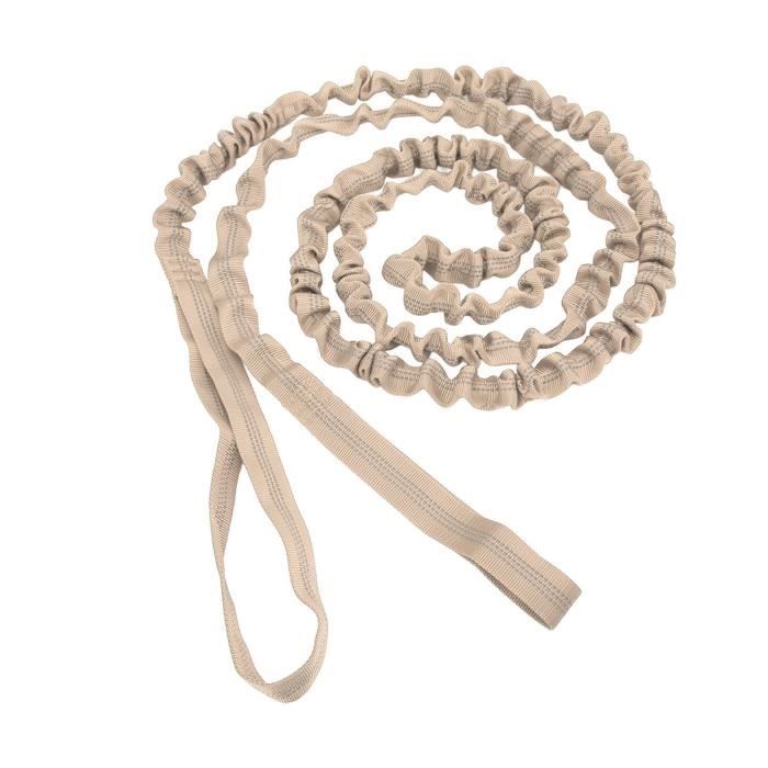 MoKo Corde De Remorquage Vélo Élastique 2,5M - Système Rétractable Jusqu'à 500 Livres Pour Parents & Enfants VTT