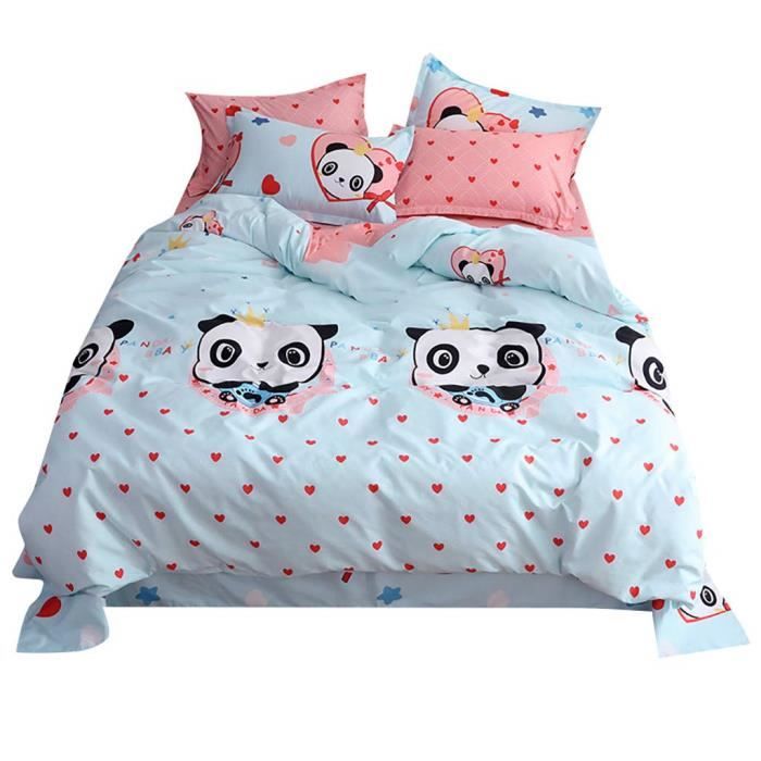 Ensemble Housse De Couette Drap Housse Oreiller Bebe Fille Cdiscount Ensemble Housse De Couette Drap Housse Oreiller Bebe Fille Cdiscount