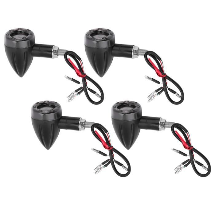 Kinstecks ​​4PCS 25W 8Ohm LED Résistances De Charge LED Clignotants Résistance Flasher Adaptateur Flash Fix Erreur Pour LED Clignotants-Jaune Noir