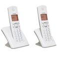 Téléphone sans fil - ALCATEL - F530 Duo - Mains libres - Répertoire 50 contacts - Autonomie 8h-1