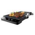 Grill électrique portable 2 en 1 BLACK+DECKER BXGR2000E - Ouverture 180º - Plaques de 29x26 cm - 2000W-1