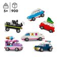LEGO® 11036 Classic Les Véhicules Créatifs, Maquette de Voiture, Véhicule de Police, Camion et Autres-1