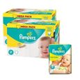 Pampers - 400 couches bébé Taille 2 new baby-1
