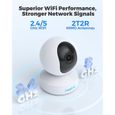 Caméra de sécurité intelligente REOLINK E1 Zoom - HD 5MP - WiFi 2,4G-5G - Zoom optique 3X - Vision nocturne-1