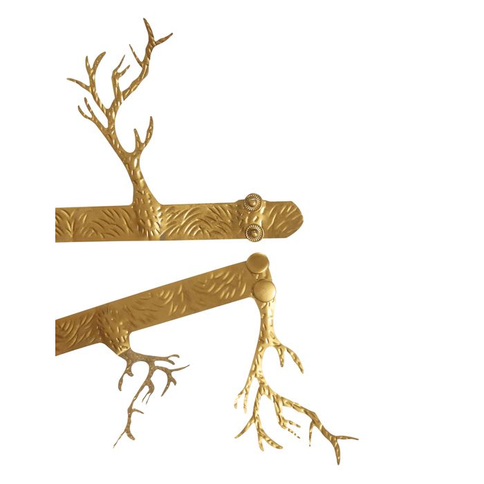 Rifle Ruso De Juguete Color Oro Metálico – 58 Cm, Accesorio Para Disfraz De Superhéroe O Villano