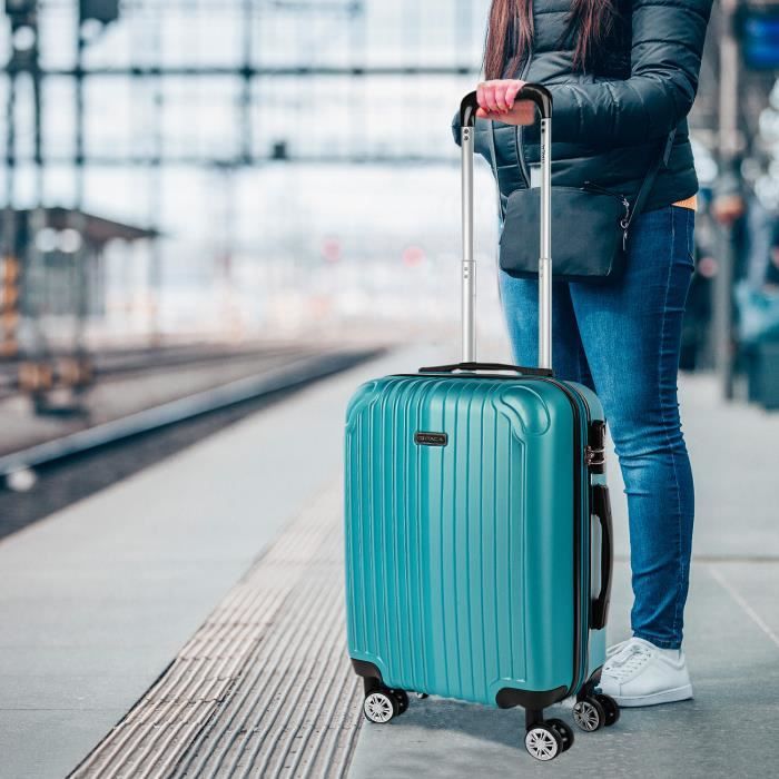 ITACA – Lot De Valises Rigides 4 Roulettes Grande Taille