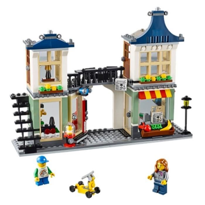 LEGO® Creator 31036 Magasin de Jouets et Epicerie - Cdiscount Jeux - Jouets