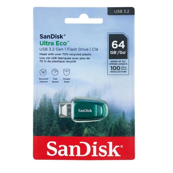 SanDisk Ultra lecteur USB flash 512 Go USB Type-A 3.2 Gen 1 (3.1 Gen 1)  Noir, Clé USB 512 Go, USB Type-A, 3.2 Gen 1 (3.1 Gen 1), 100 Mo/s, Slide,  Noir