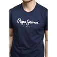 Tee Shirt Pepe Jeans Eggo N Pm508208 595 Navy-2