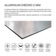 Panneau Composite Aluminium Brossé 2 mm10 x 30 cm (100 x 300 mm) 10 x 30 cm (100 x 300 mm)-2