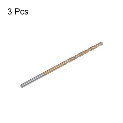 Sourcing Map Foret Hélicoïdal 4,1 Mm M42 Cobalt 8% Revêtu Titane – Perceuse Inox, Acier, Aluminium, Alliages – Haute Performance