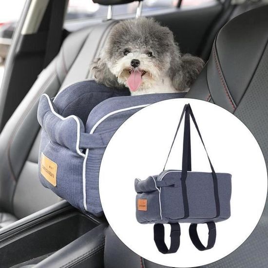 SURENHAP Siège d'auto pour chien Siège de voiture à Console centrale pour  chien, confortable et Portable, animalerie panier - Cdiscount