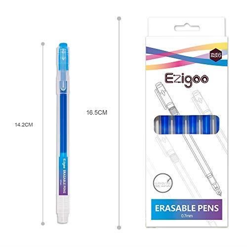 12 Recharges Effaçables Pour Stylos Legami - 4 Couleurs (bleu, Noir, Vert, Rouge), Encre Thermosensible, Diamètre 0.7 Mm