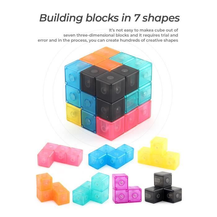Jeu de construction magnétique | GéoMagnet™ – Les Aventures de Bébé