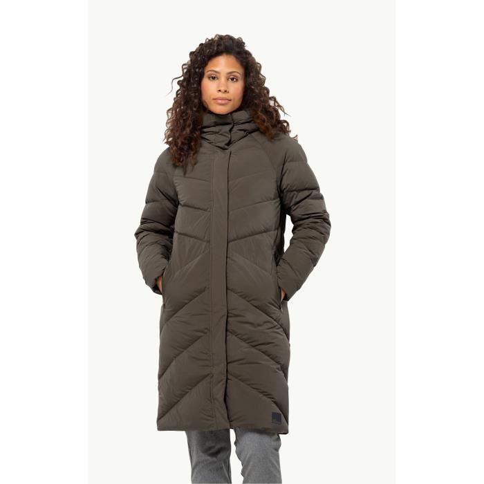 Manteau femme Jack Wolfskin Marienplatz Duvet certifié