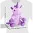 peluche licorne violette