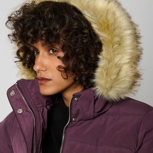 Doudoune femme violette Cdiscount
