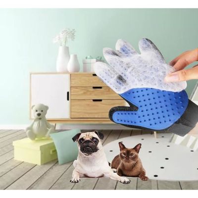 BROSSE - GANT DE BROSSAGE ,light blue-2pcs--Brosse de massage à mettre