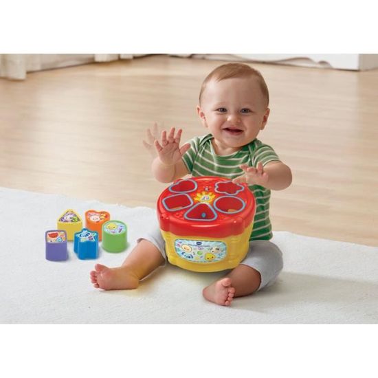 Vtech Bebe Trier Et Discover Tambour Cdiscount Puericulture Eveil Bebe